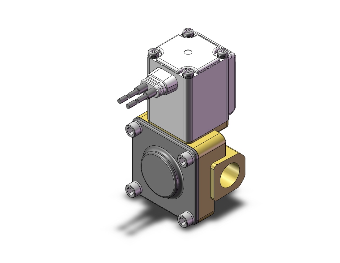 SMC VXD232AAB valve, sol, VXD/VXZ 2-WAY MEDIA VALVE