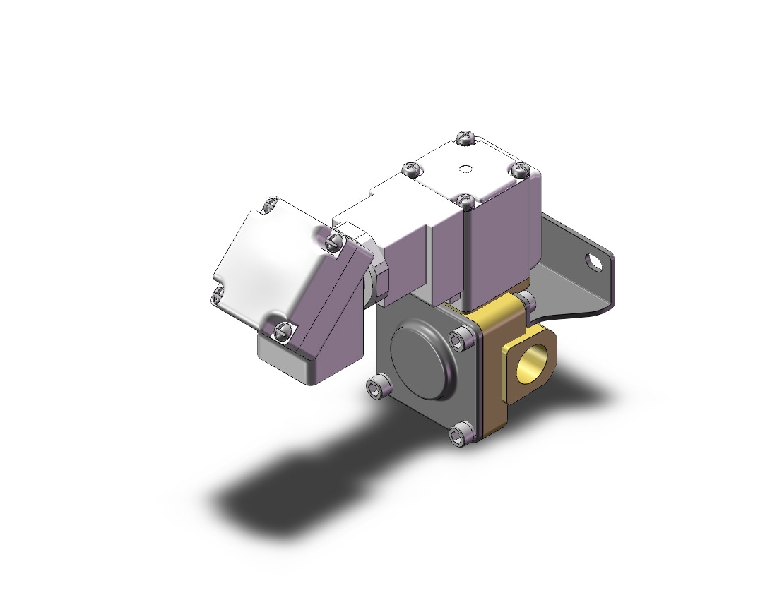 SMC VXD232AZ2KBXB pilot op 2 port solenoid valve (n.c.), 2 PORT VALVE