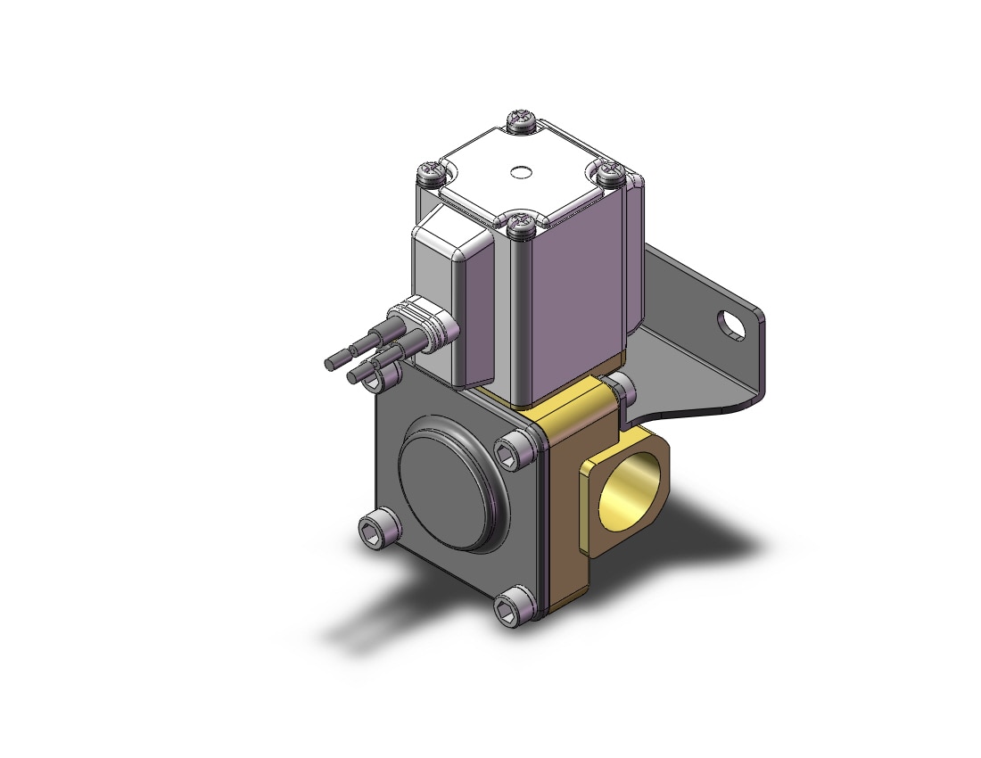 SMC VXD232BFXB valve, media, VXD/VXZ 2-WAY MEDIA VALVE