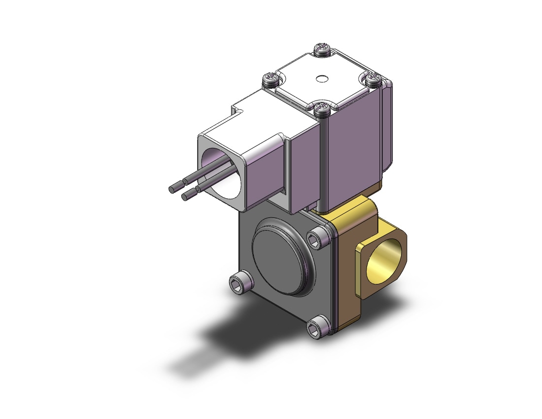 SMC VXD232BU pilot op 2 port solenoid valve (n.c.), 2 PORT VALVE