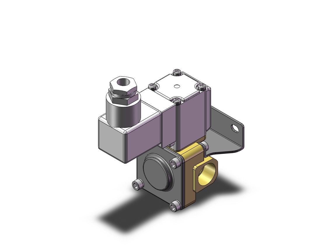 SMC VXD232BZ2ABXB valve, solia (n.c), VXD/VXZ 2-WAY MEDIA VALVE