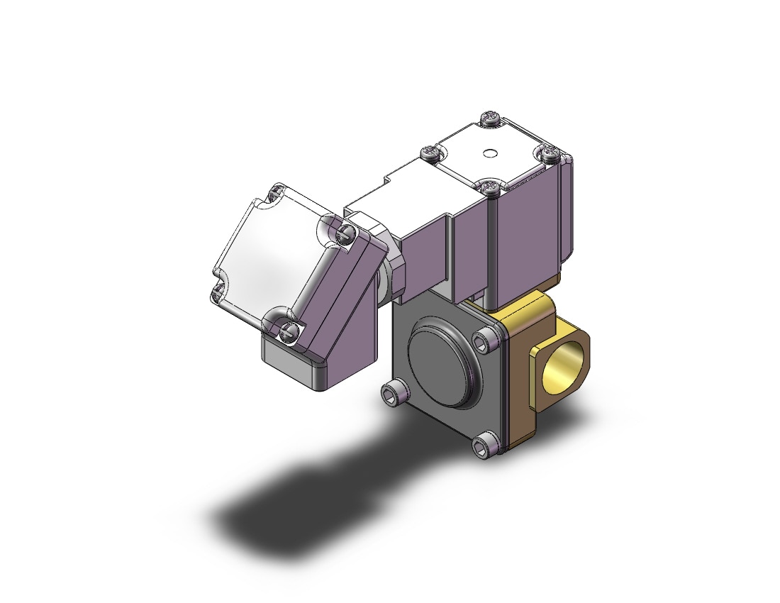 SMC VXD232BZ2L pilot op 2 port solenoid valve (n.c.), 2 PORT VALVE