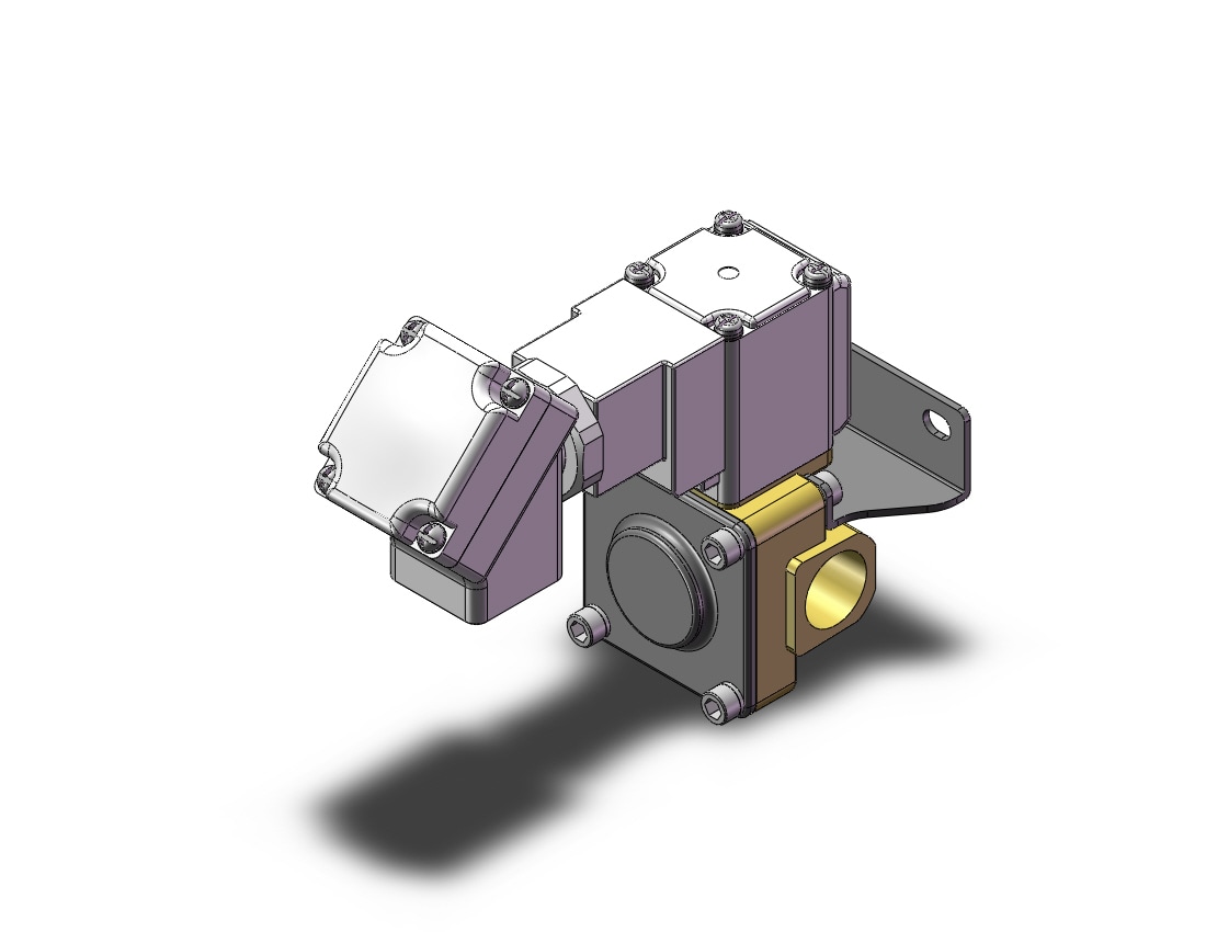 SMC VXD232BZ2LXB valve, media, VXD/VXZ 2-WAY MEDIA VALVE