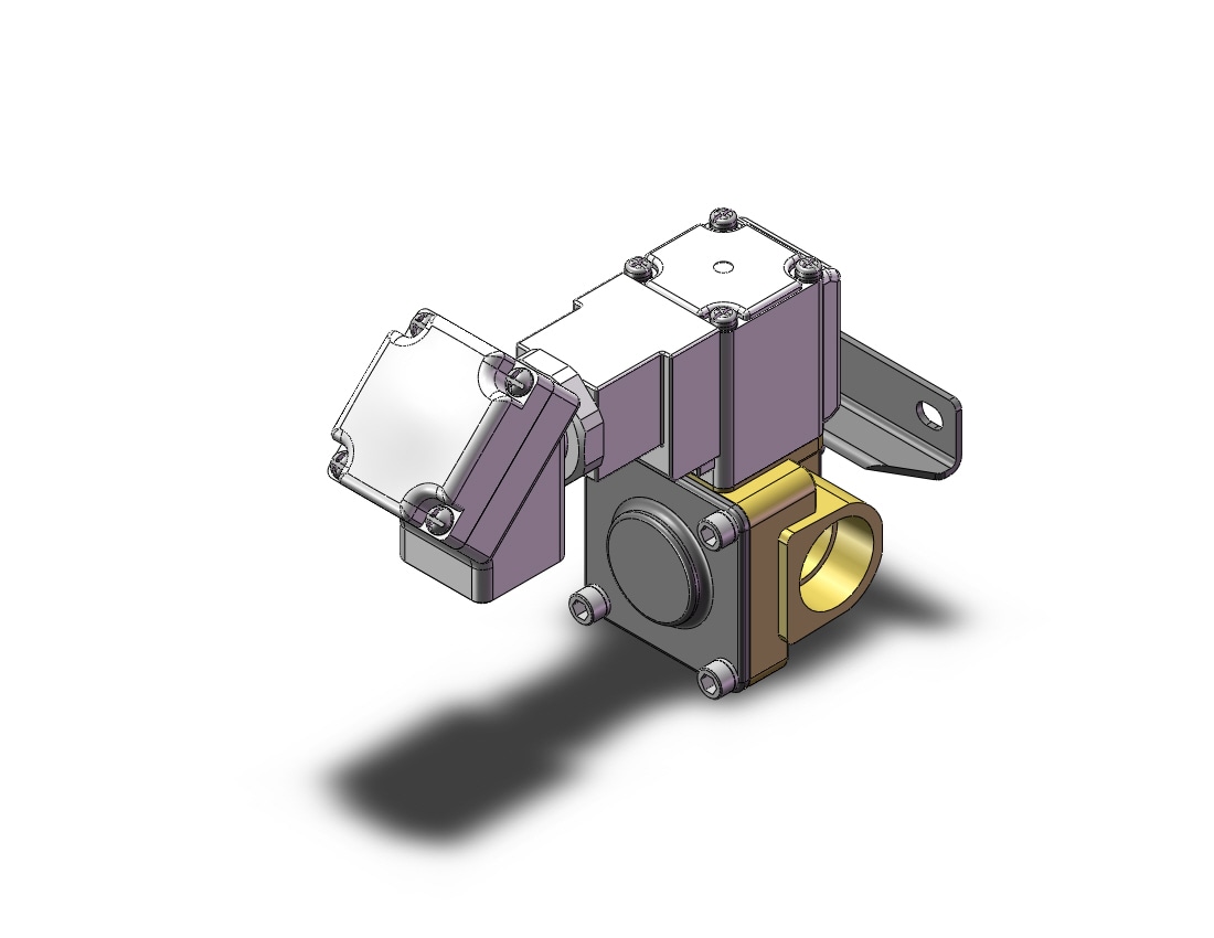 SMC VXD232CZ2KBXB valve, media, VXD/VXZ 2-WAY MEDIA VALVE