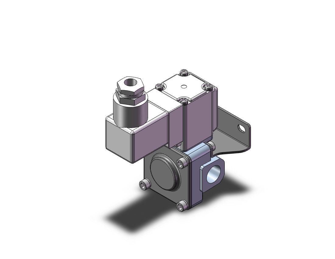 SMC VXD232DJBXB pilot op 2 port solenoid valve (n.c.), 2 PORT VALVE