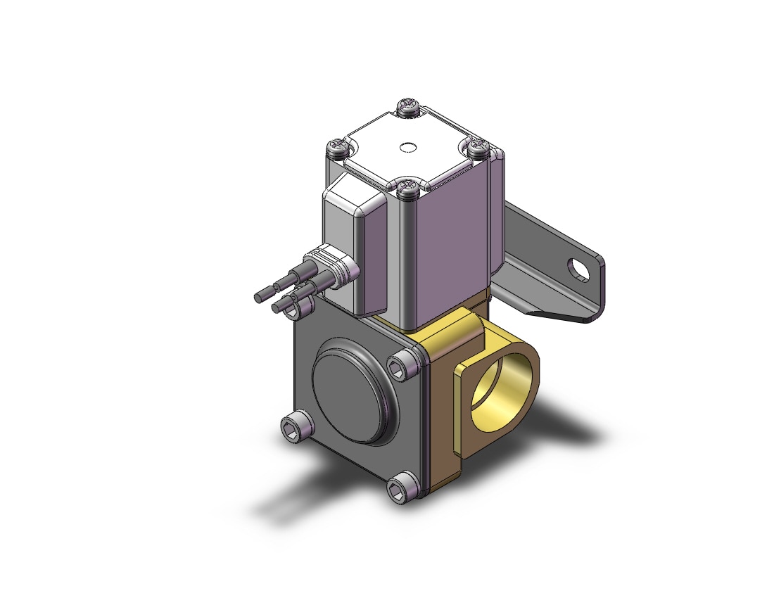 SMC VXD233CEBXB pilot op 2 port solenoid valve (n.c.), 2 PORT VALVE