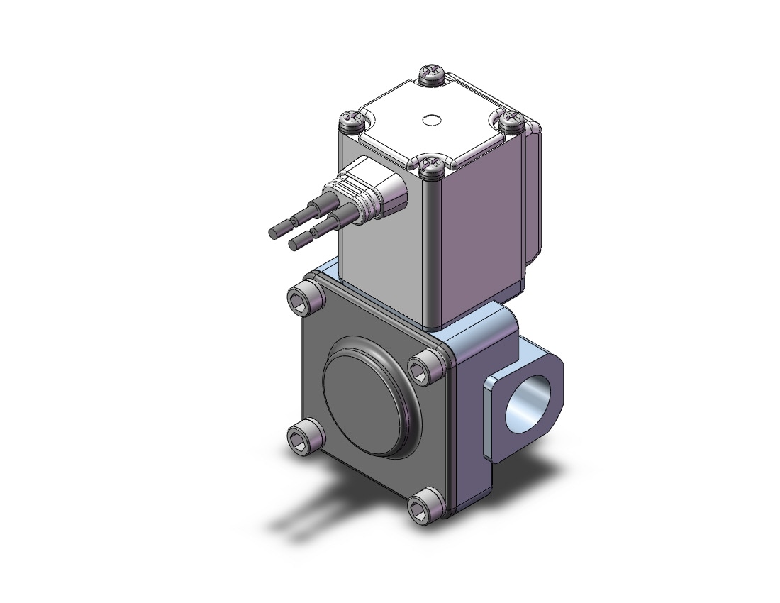 SMC VXD233DAB pilot op 2 port solenoid valve (n.c.), 2 PORT VALVE