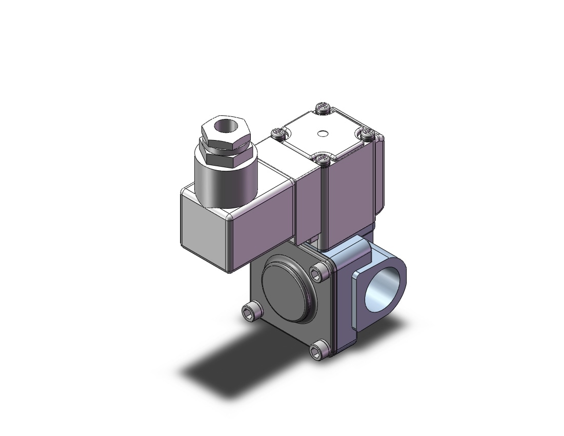 SMC VXD233FGA pilot op 2 port solenoid valve (n.c.), 2 PORT VALVE