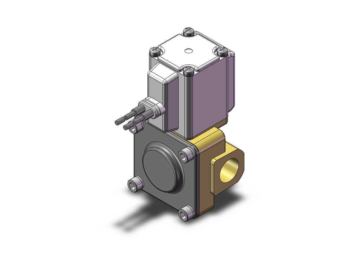 SMC VXD235AEB pilot op 2 port solenoid valve (n.c.), 2 PORT VALVE