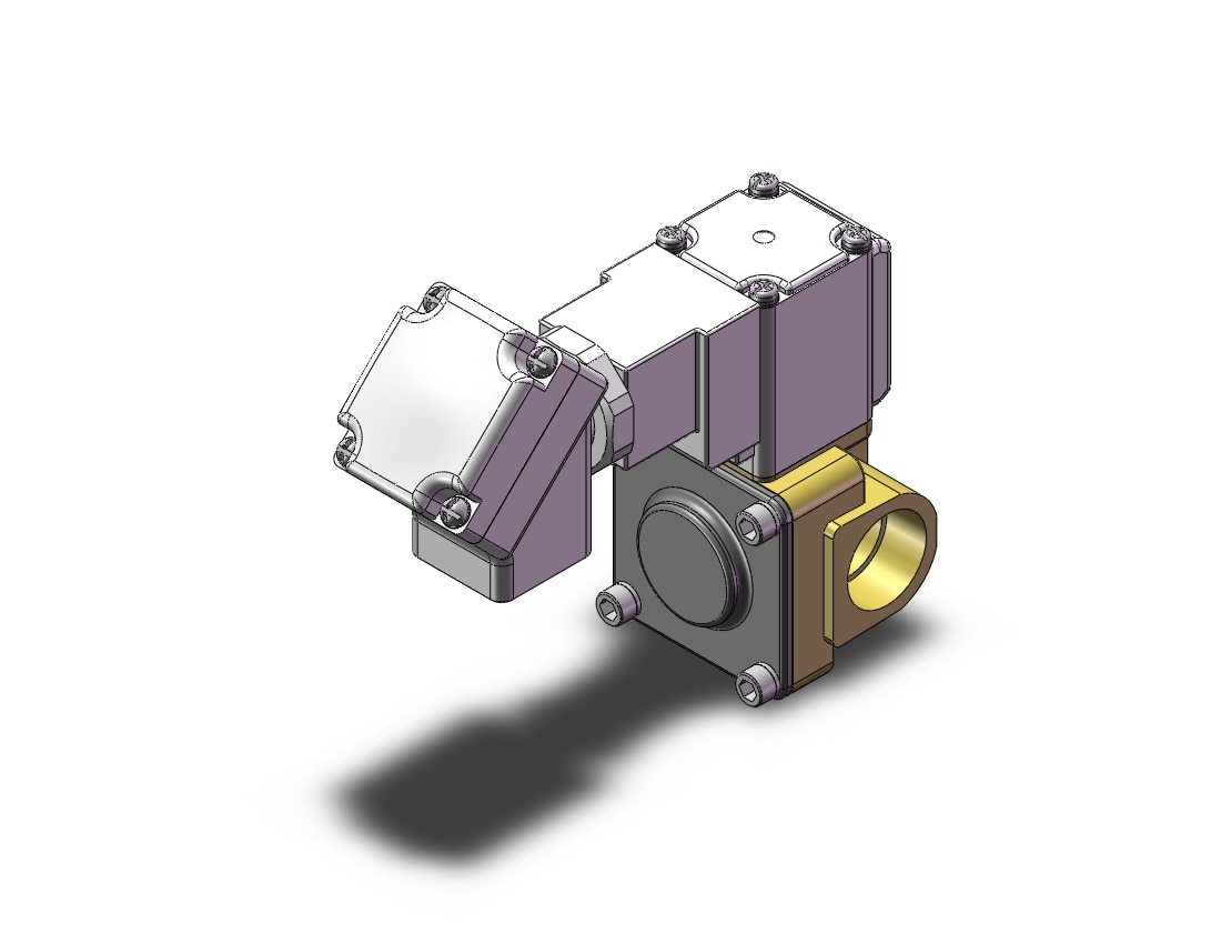 SMC VXD235CP pilot op 2 port solenoid valve (n.c.), 2 PORT VALVE