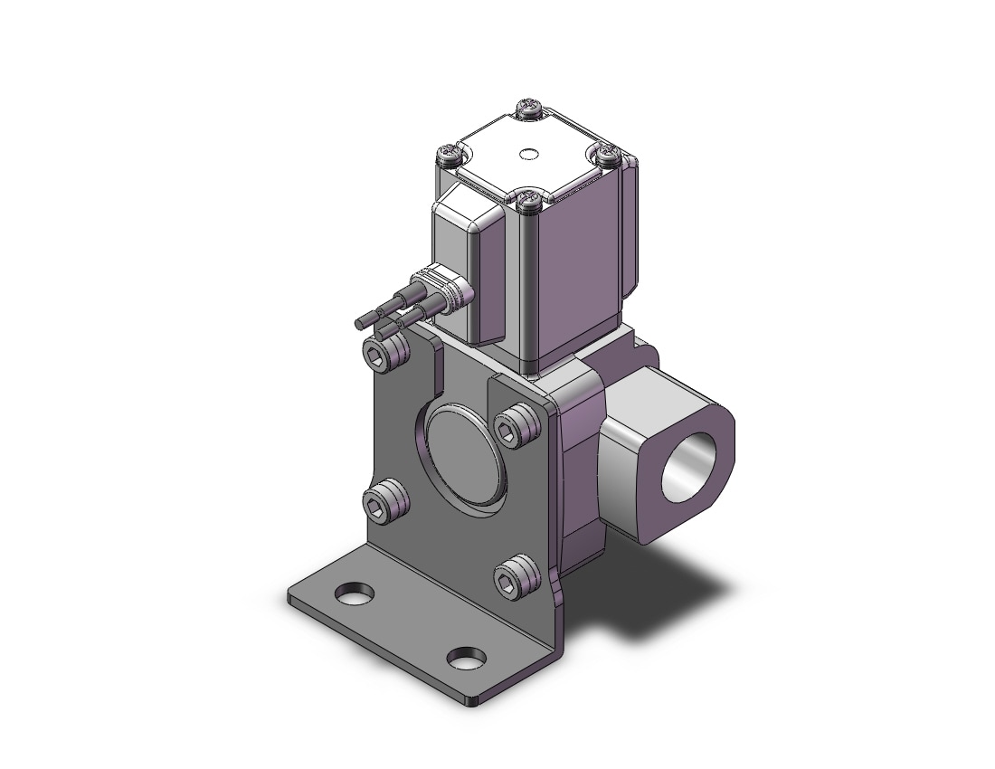 SMC VXD240GBXB pilot op 2 port solenoid valve (n.c.), 2 PORT VALVE