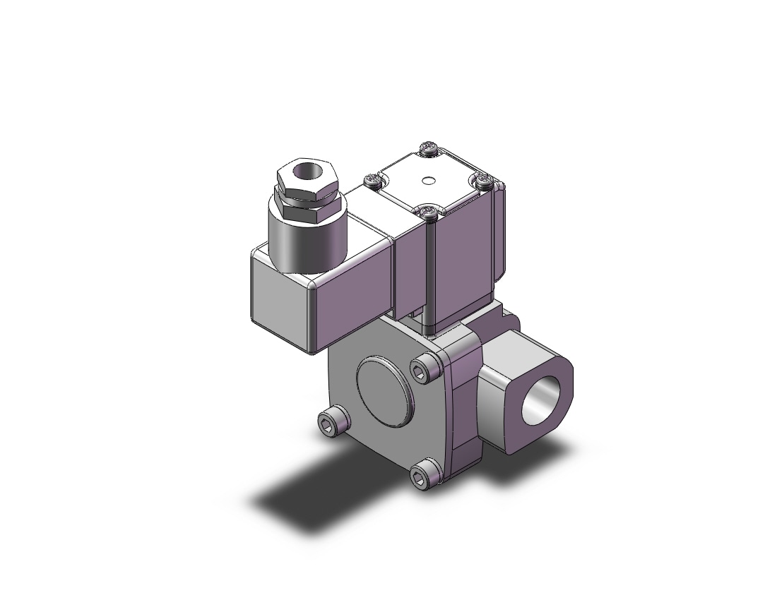 SMC VXD240GK pilot op 2 port solenoid valve (n.c.), 2 PORT VALVE