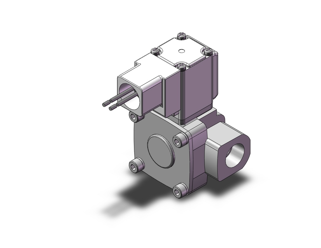 SMC VXD240GUB valve, media, VXD/VXZ 2-WAY MEDIA VALVE