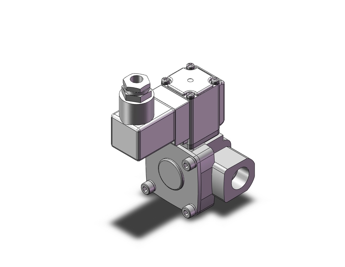 SMC VXD240GZ1JB pilot op 2 port solenoid valve (n.c.), 2 PORT VALVE