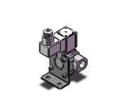 SMC VXD240GZ2BZXB valve, media, VXD/VXZ 2-WAY MEDIA VALVE