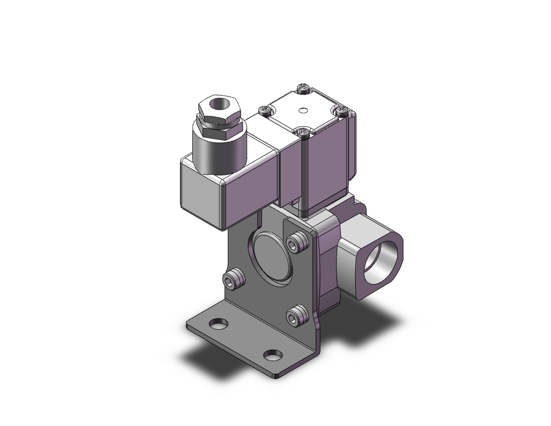 SMC VXD240HJEXB valve, media (n.c), VXD/VXZ 2-WAY MEDIA VALVE