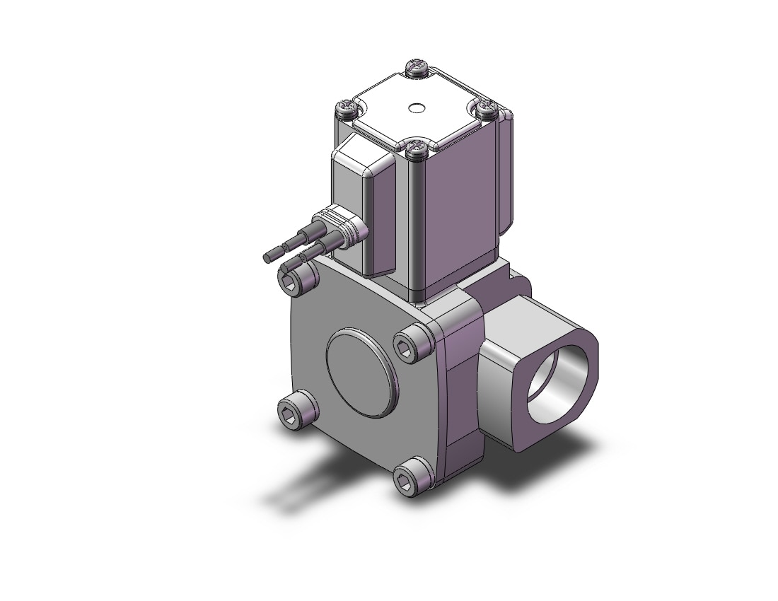 SMC VXD240HZ1CB pilot op 2 port solenoid valve (n.c.), 2 PORT VALVE