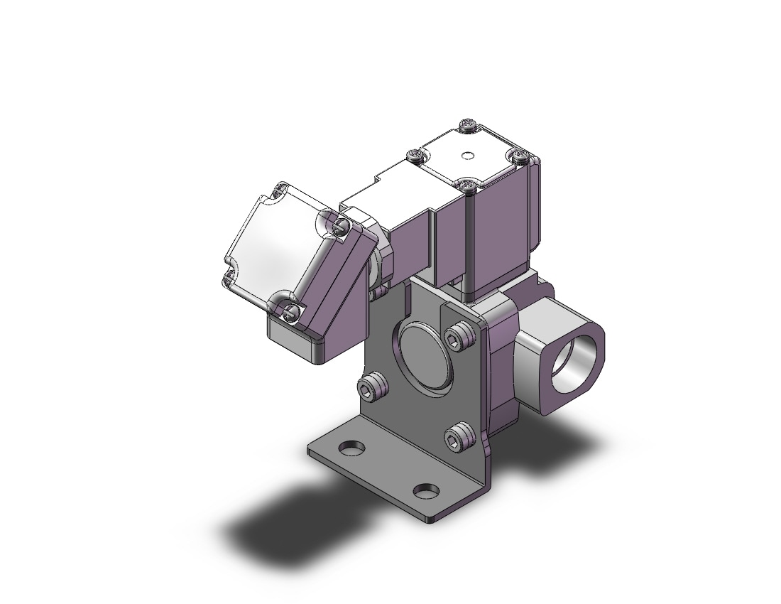 SMC VXD240HZ2LXB valve, media, VXD/VXZ 2-WAY MEDIA VALVE