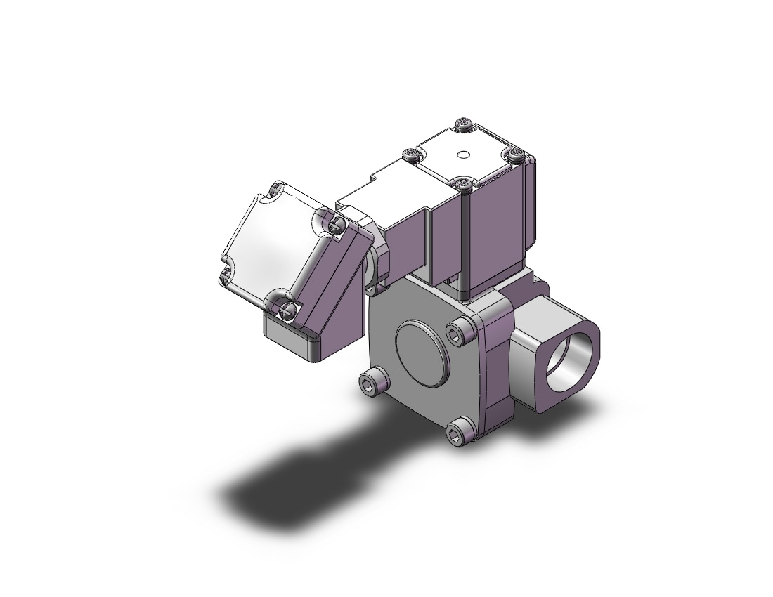 SMC VXD240HZ2MB pilot op 2 port solenoid valve (n.c.), 2 PORT VALVE