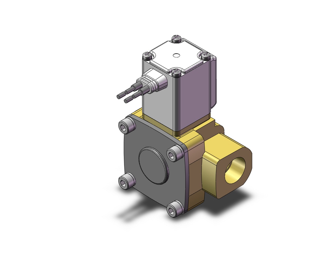 SMC VXD242GAB pilot op 2 port solenoid valve (n.c.), 2 PORT VALVE