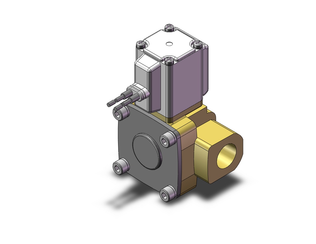 SMC VXD242GF valve, media, VXD/VXZ 2-WAY MEDIA VALVE