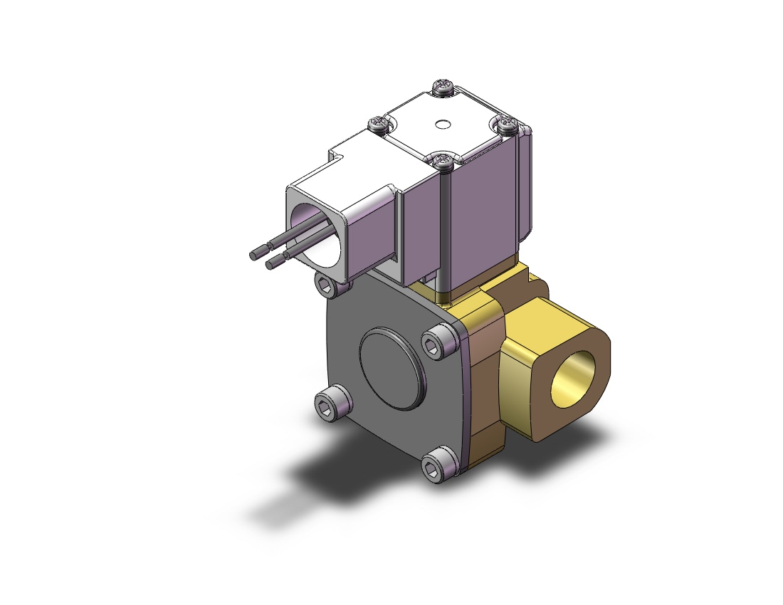 SMC VXD242GS valve, media, VXD/VXZ 2-WAY MEDIA VALVE