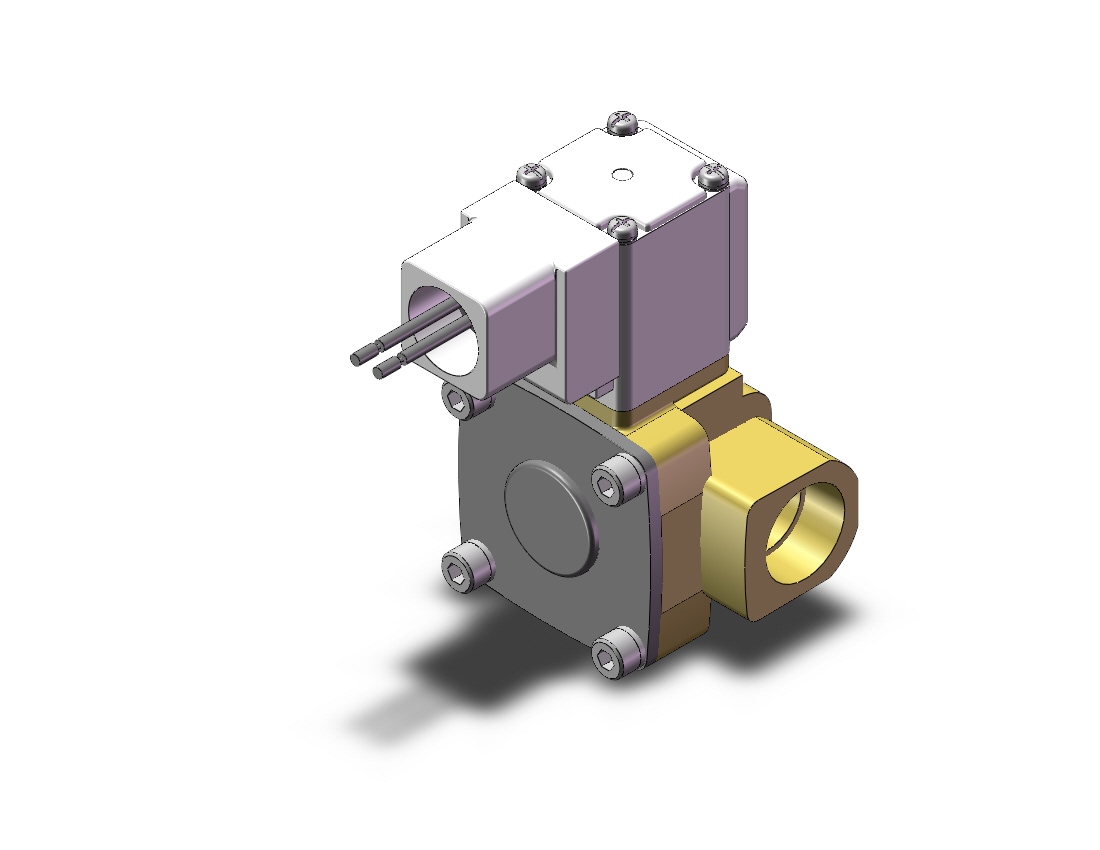 SMC VXD242HSG valve, sol, VXD/VXZ 2-WAY MEDIA VALVE