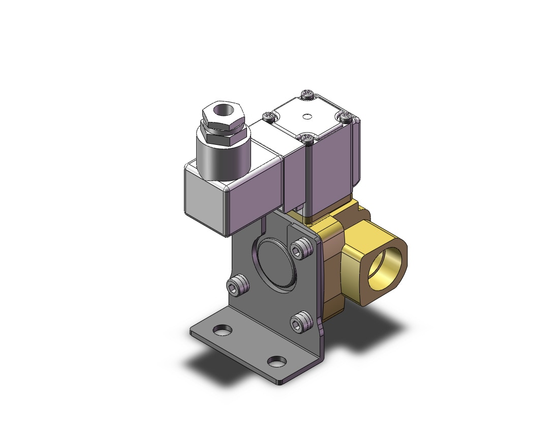 SMC VXD242HZ2ABXB valve, media, VXD/VXZ 2-WAY MEDIA VALVE