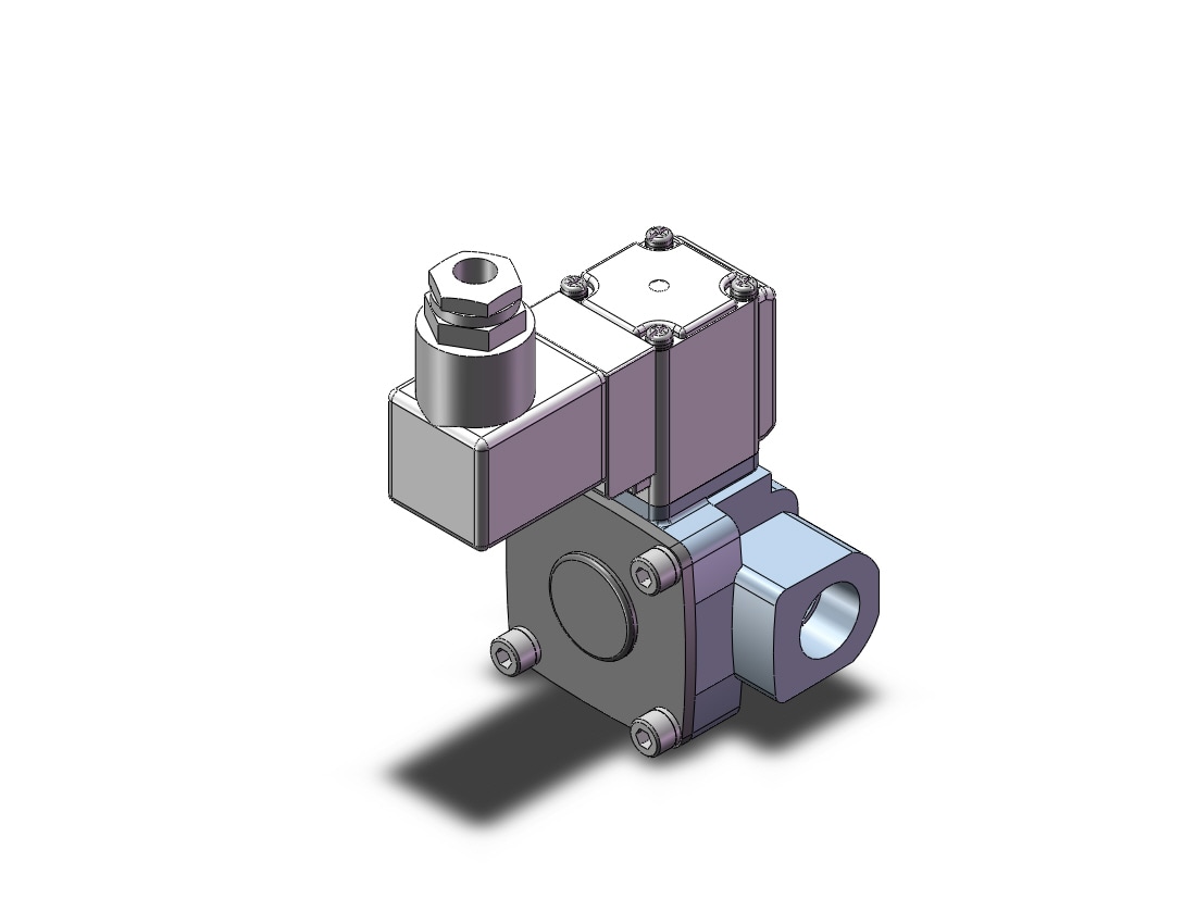 SMC VXD242JJB valve, media, VXD/VXZ 2-WAY MEDIA VALVE