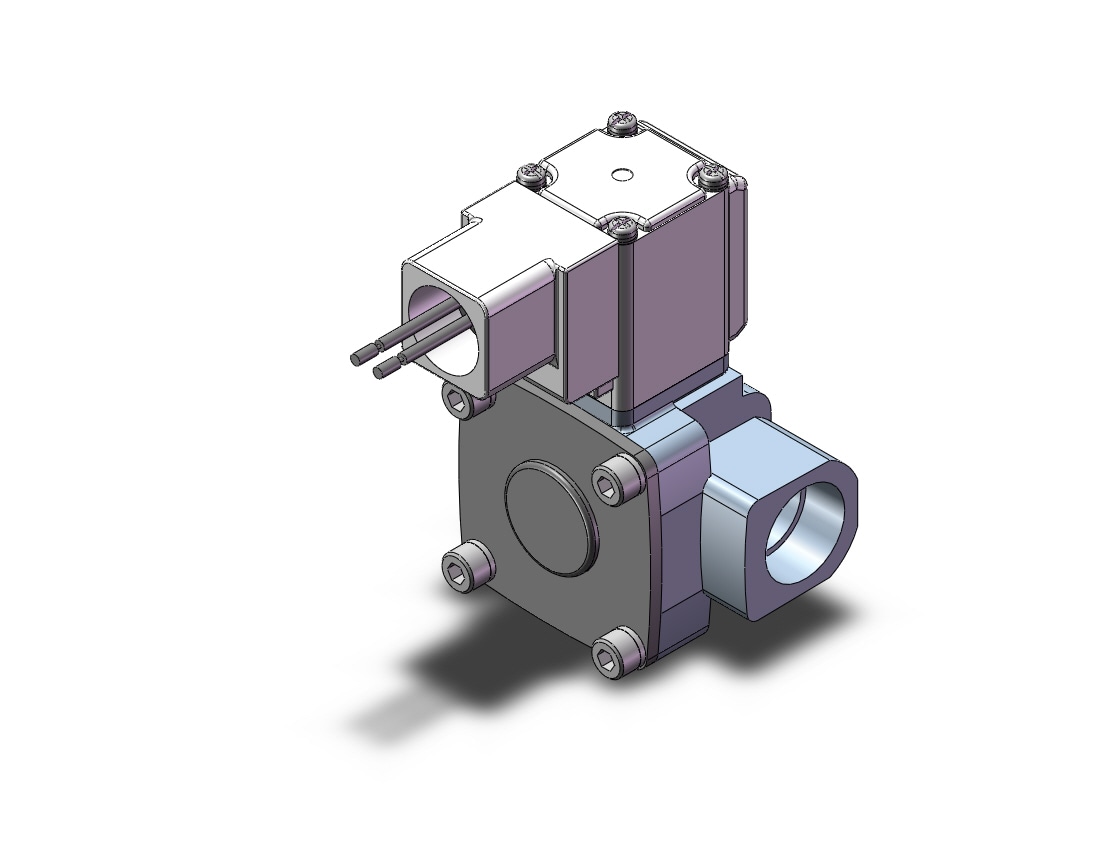 SMC VXD242KUB valve, media (n.o), VXD/VXZ 2-WAY MEDIA VALVE