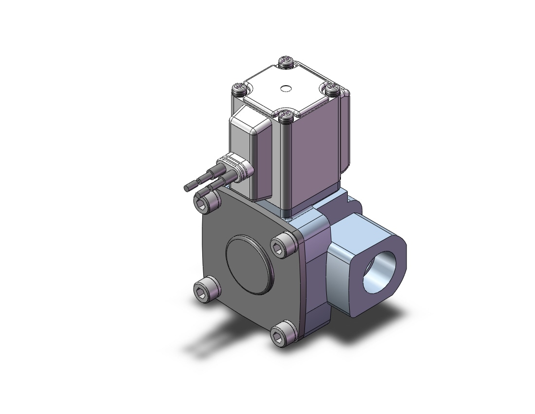 SMC VXD245JCB pilot op 2 port solenoid valve (n.c.), 2 PORT VALVE