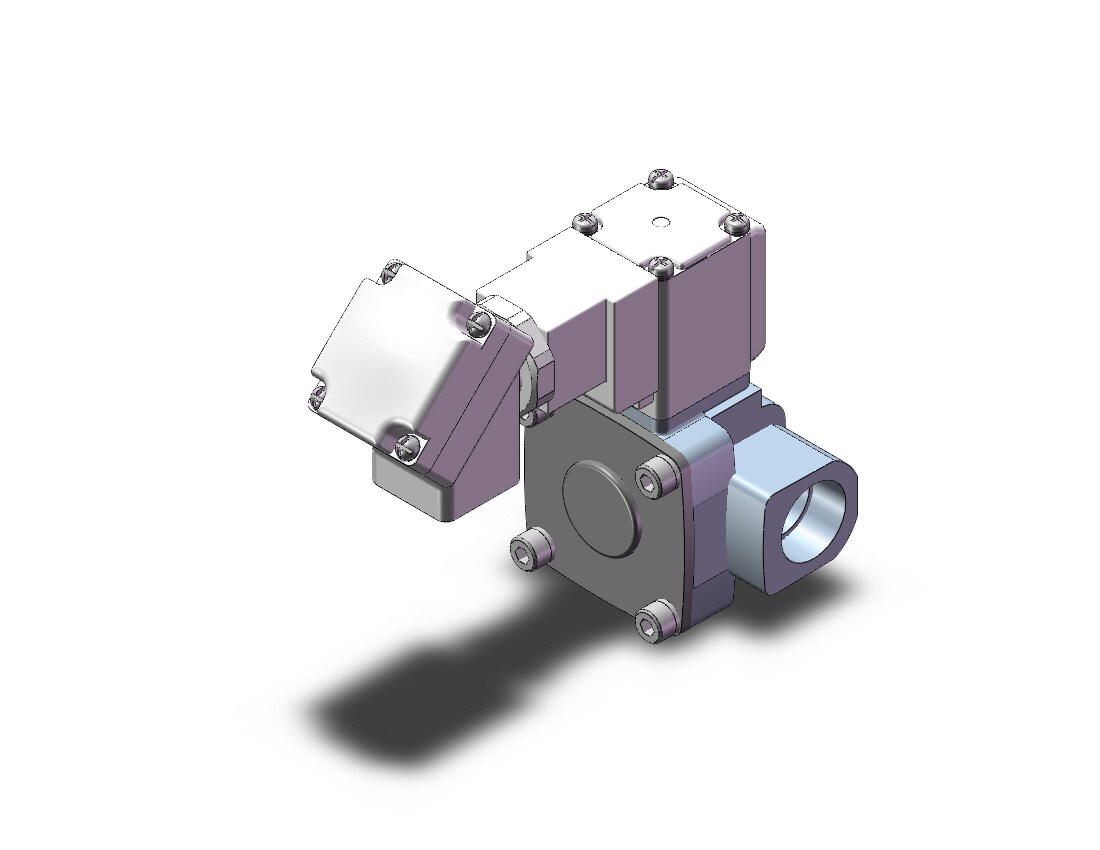 SMC VXD245KZ2M Valve, Media, VXD/VXZ 2-WAY MEDIA VALVE