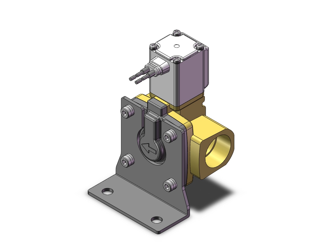 SMC VXD250LABXB pilot op 2 port solenoid valve (n.c.), 2 PORT VALVE