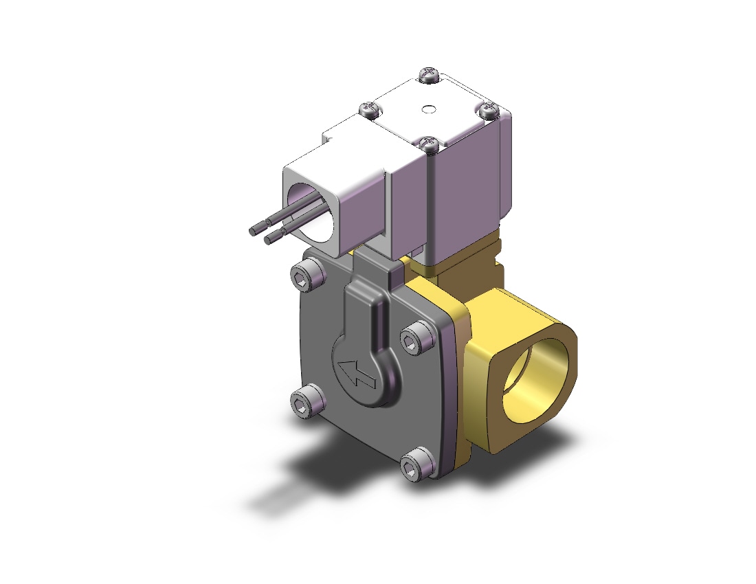 SMC VXD250LZ1SB valve, media, VXD/VXZ 2-WAY MEDIA VALVE