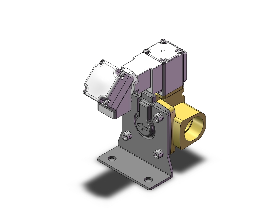 SMC VXD250LZ2KBXB valve, media, VXD/VXZ 2-WAY MEDIA VALVE