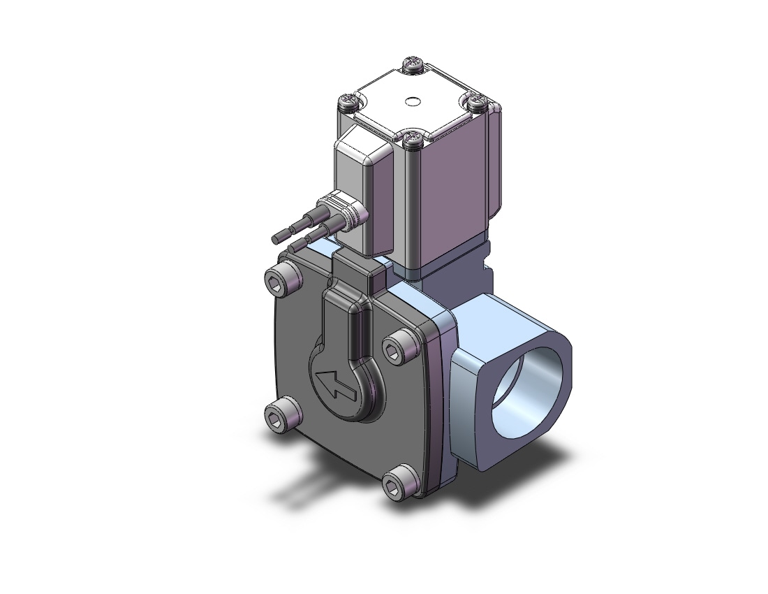 SMC VXD250MCB valve, media, VXD/VXZ 2-WAY MEDIA VALVE