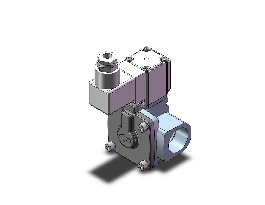 SMC VXD250MZ2A valve, media (n.c), VXD/VXZ 2-WAY MEDIA VALVE