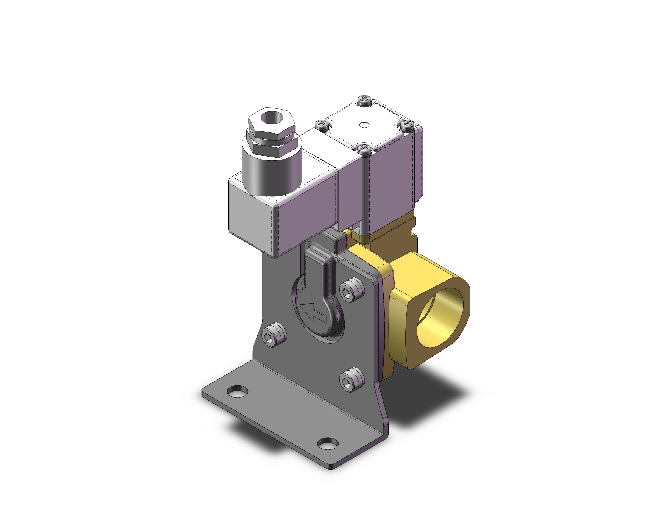 SMC VXD252LGXB valve, media, VXD/VXZ 2-WAY MEDIA VALVE