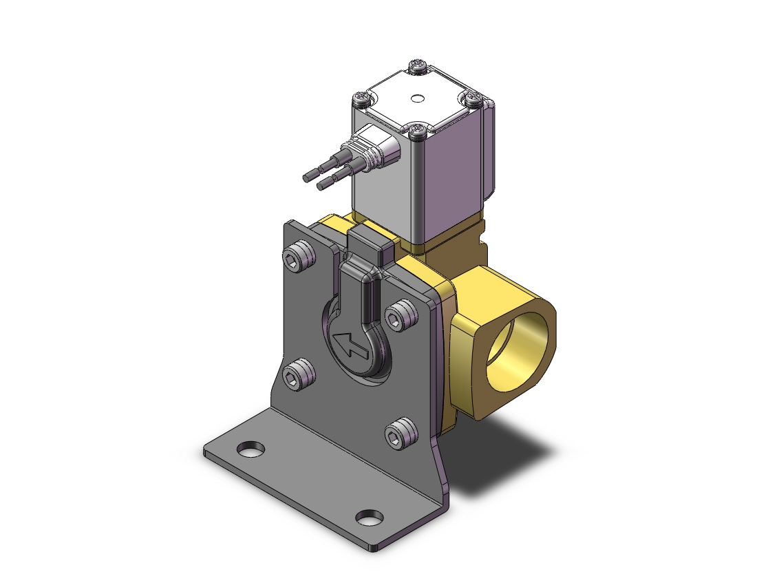 SMC VXD252LZ1DBXB valve, sol, VXD/VXZ 2-WAY MEDIA VALVE