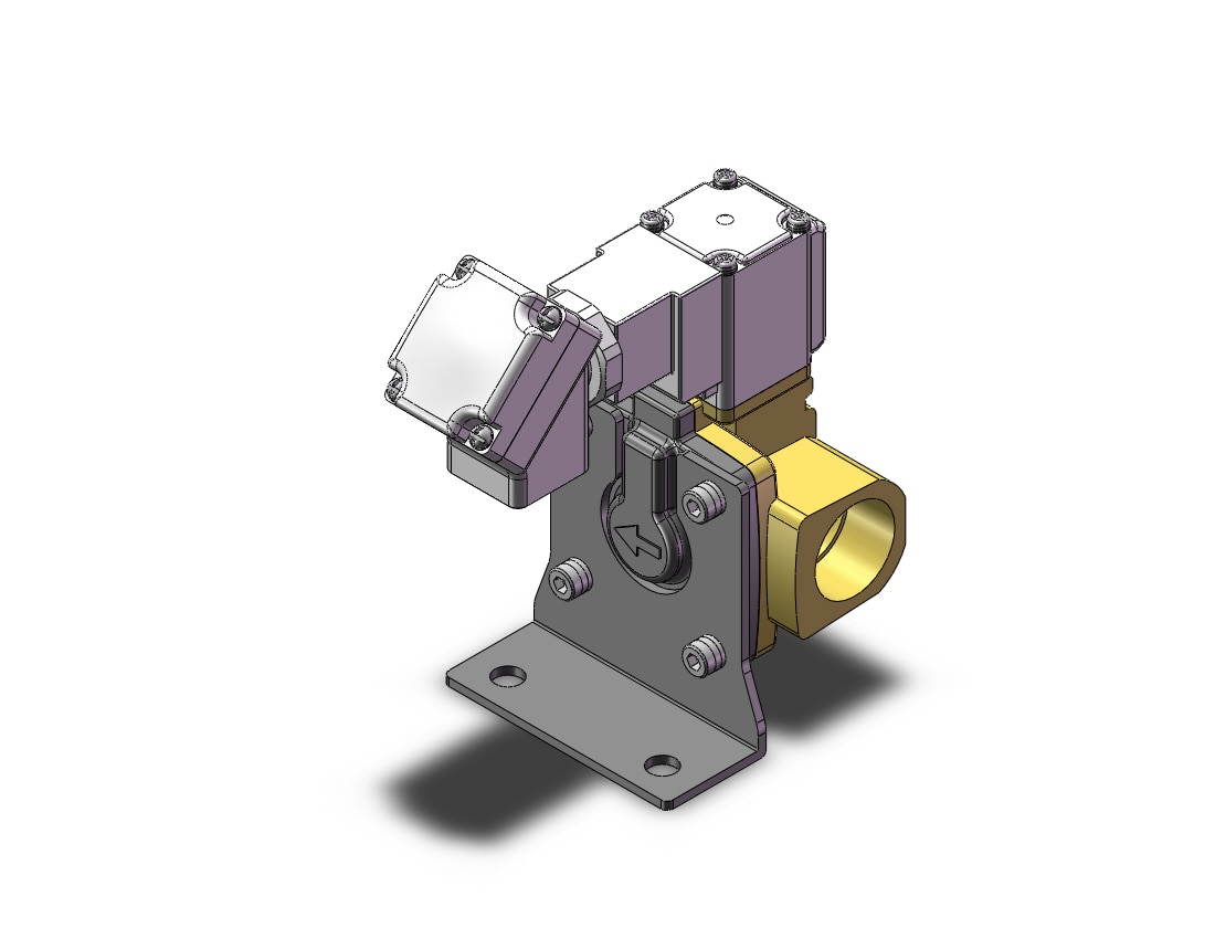 SMC VXD252LZ2KXB valve, media, VXD/VXZ 2-WAY MEDIA VALVE