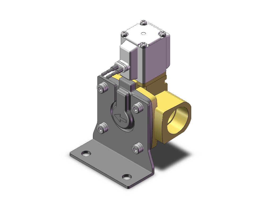 SMC VXD253LEBXB pilot op 2 port solenoid valve (n.c.), 2 PORT VALVE