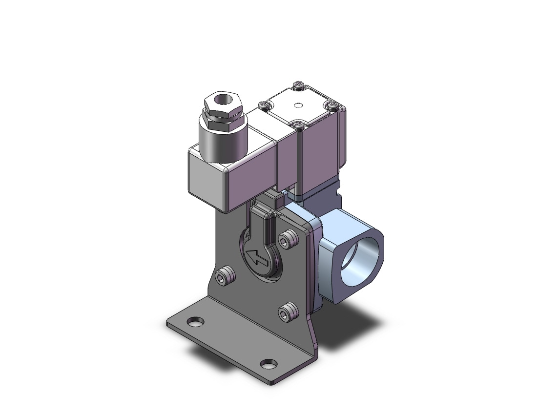 SMC VXD253MGBXB pilot op 2 port solenoid valve (n.c.), 2 PORT VALVE