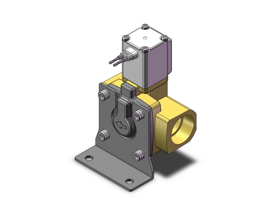 SMC VXD260NAXB pilot op 2 port solenoid valve (n.c.), 2 PORT VALVE