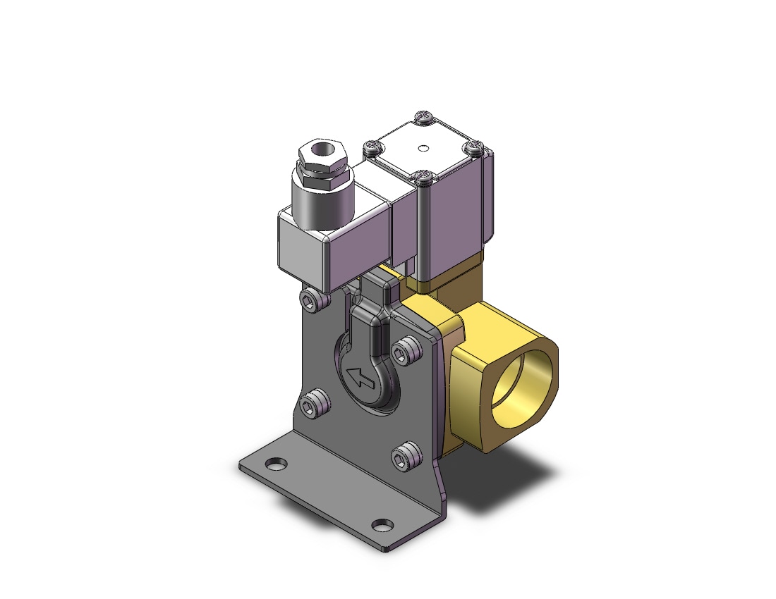 SMC VXD260NGBXB valve, media, VXD/VXZ 2-WAY MEDIA VALVE