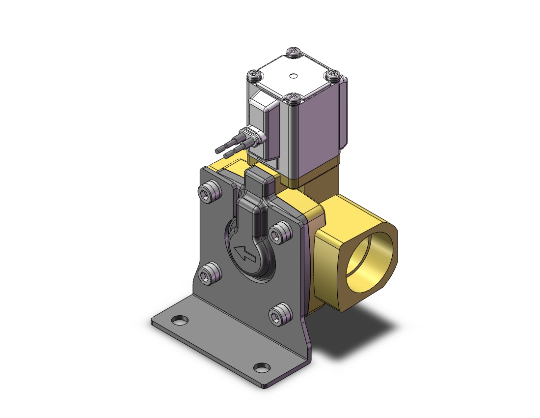 SMC VXD260NZ1ABXB pilot op 2 port solenoid valve (n.c.), 2 PORT VALVE