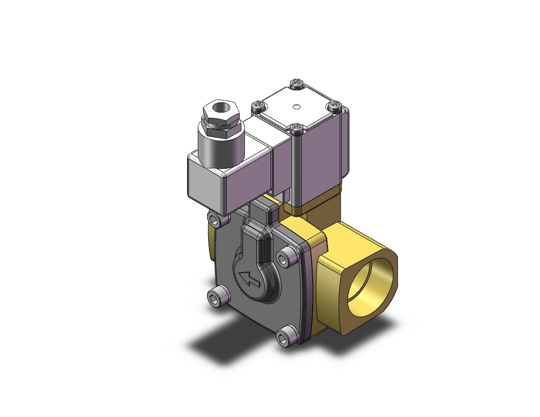 SMC VXD260NZ2GB pilot op 2 port solenoid valve (n.c.), 2 PORT VALVE