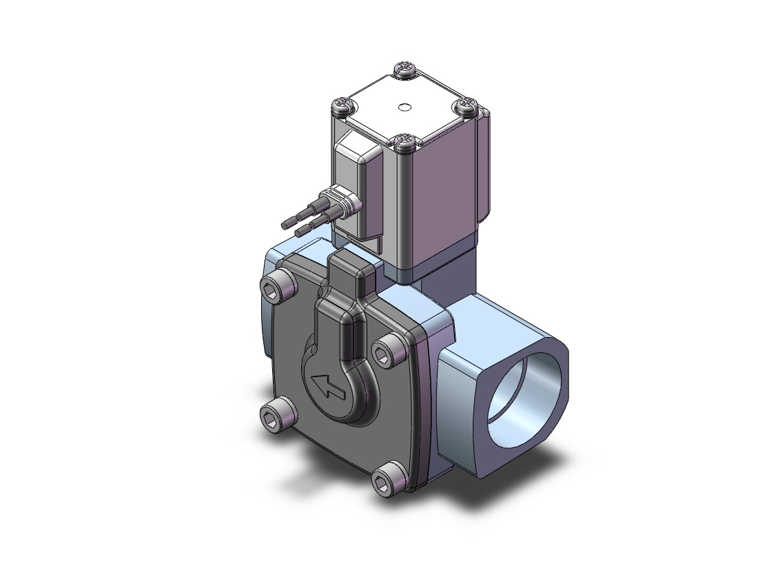 SMC VXD260PCB pilot op 2 port solenoid valve (n.c.), 2 PORT VALVE