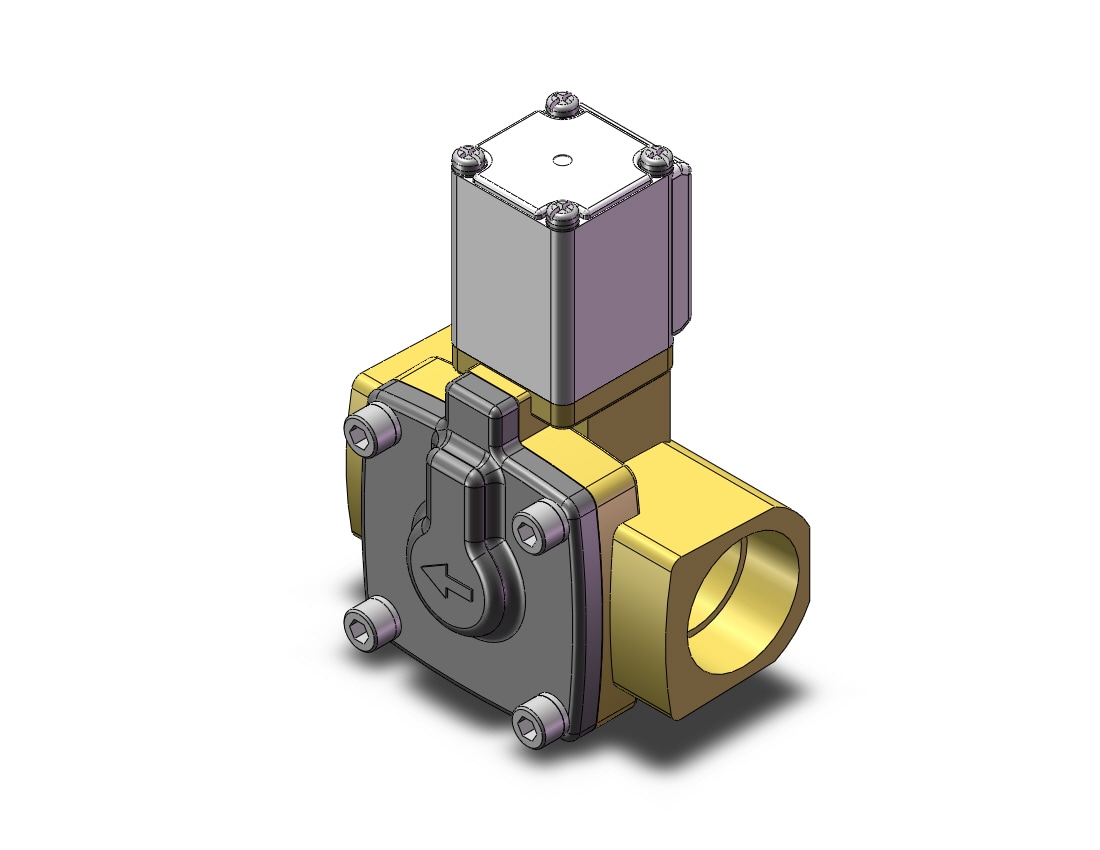 SMC VXD262NZ2CB valve, media, VXD/VXZ 2-WAY MEDIA VALVE