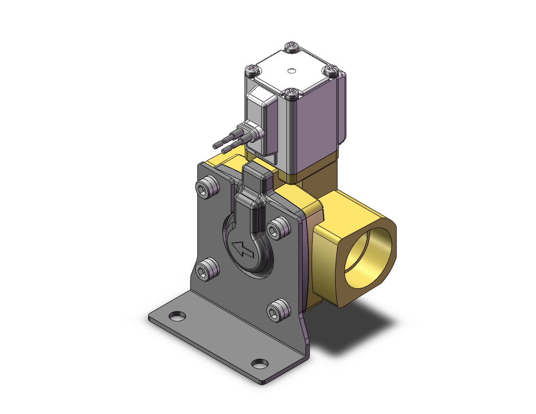 SMC VXD263NCBXB pilot op 2 port solenoid valve (n.c.), 2 PORT VALVE