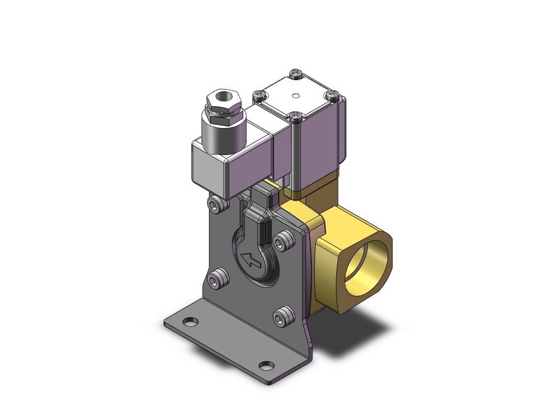 SMC VXD263NZ2AZXB pilot op 2 port solenoid valve (n.c.), 2 PORT VALVE